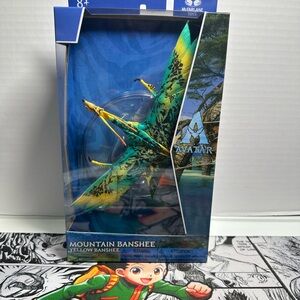 McFarlane Toys Avatar Mountain Banshee Action Figure - Yellow and Green